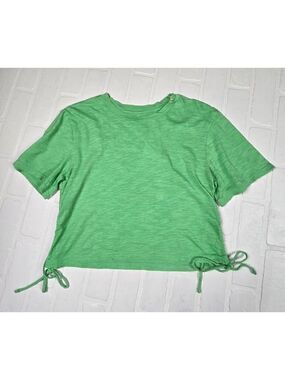 Universal Thread Green Side cinching  Boxy Top Small